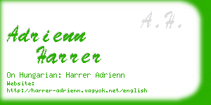adrienn harrer business card